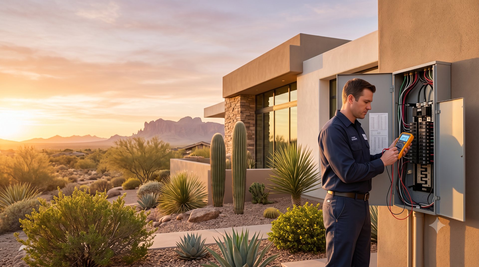 Electrical repair near Charleston Estates